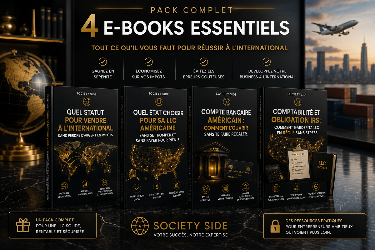Pack complet — Les 4 ebooks Societyside